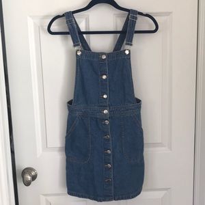 Denim Overall Dress